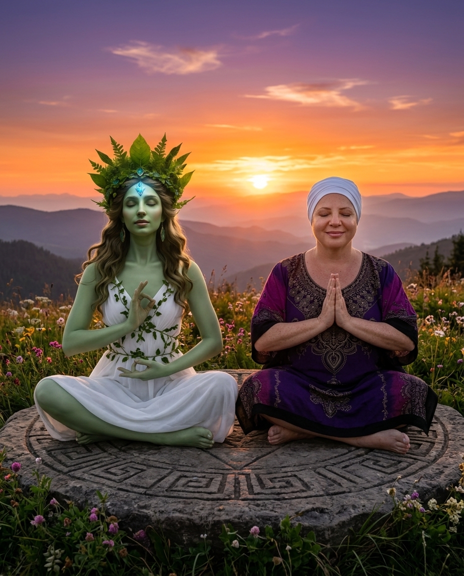 A Pedra da Meditação — silêncio final